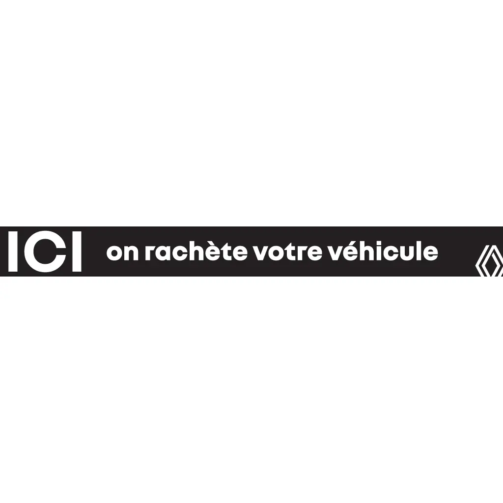 Bâche Ici On Rachète Votre Véhicule (400x100cm)